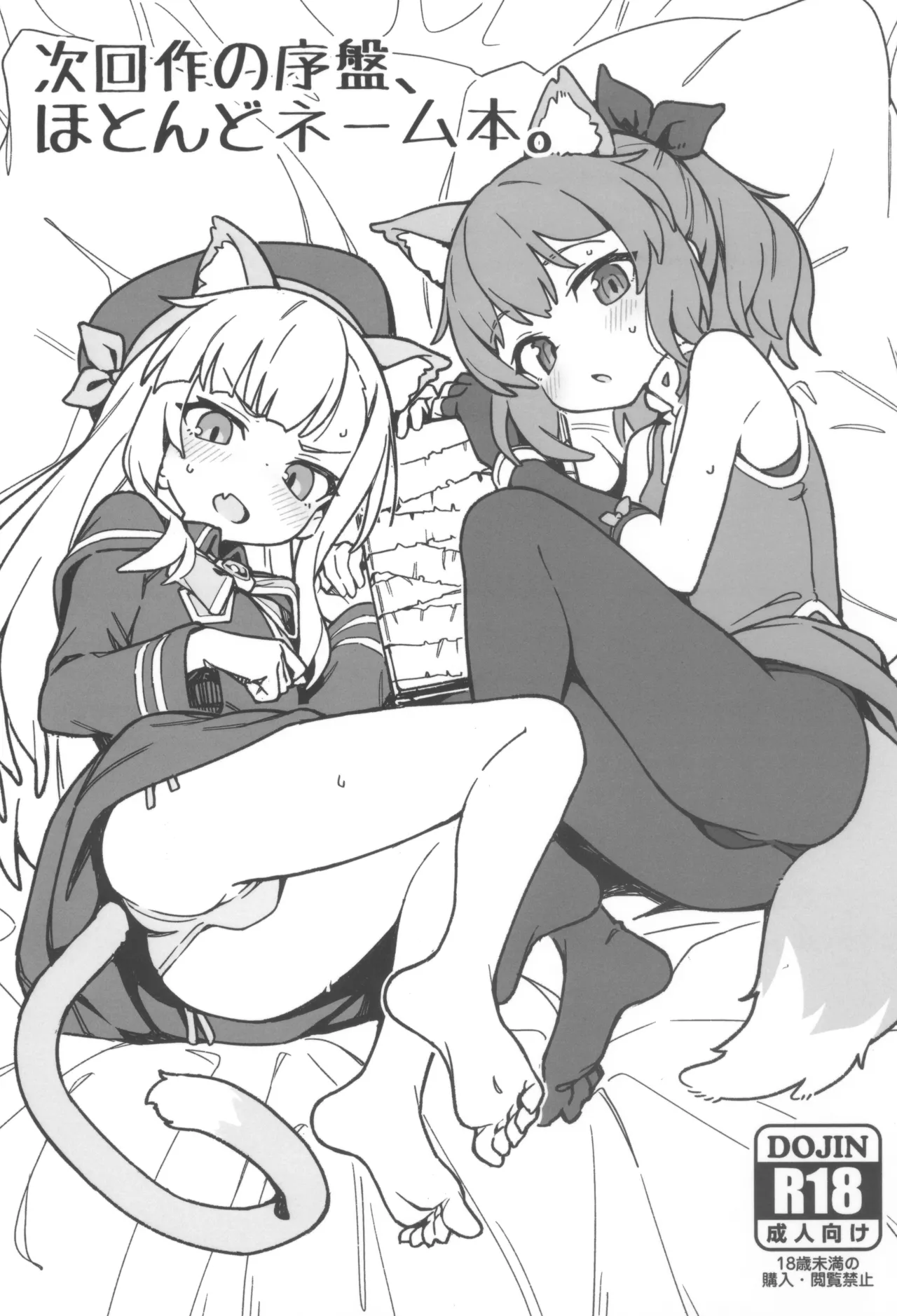 次回作の序盤、ほとんどネーム本。+おまけペーパー付 page 1 full