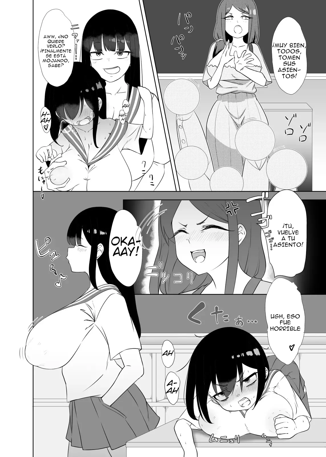 Yappa TS Downer Jitome Kuma Koime Loli Kyonyuu shika Katan - TS Loli Kyonyuu ga Oyome-san ni Naru made 2｜Nada vence a una loli gótica con enormes pechos 2 page 7 full