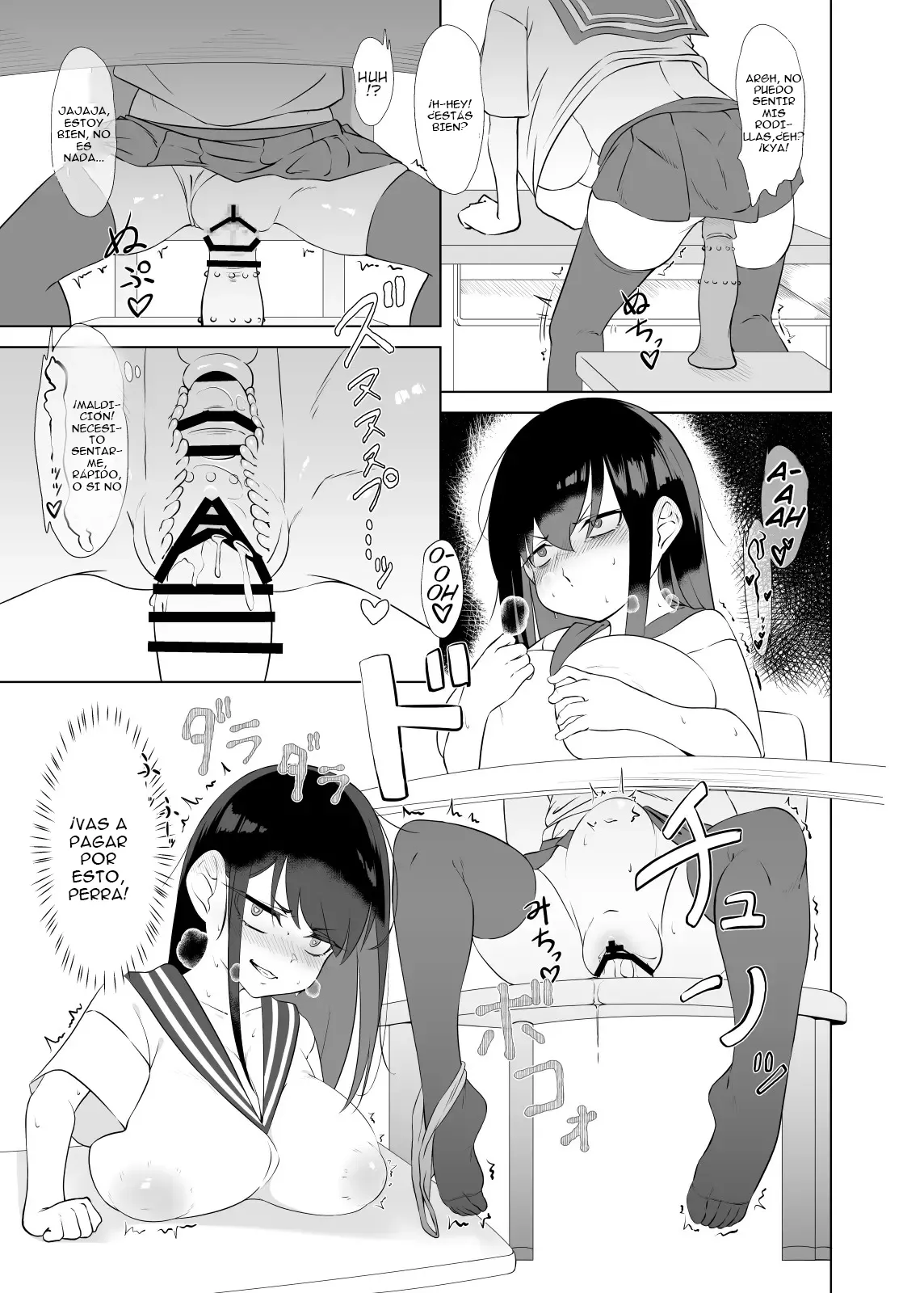 Yappa TS Downer Jitome Kuma Koime Loli Kyonyuu shika Katan - TS Loli Kyonyuu ga Oyome-san ni Naru made 2｜Nada vence a una loli gótica con enormes pechos 2 page 8 full