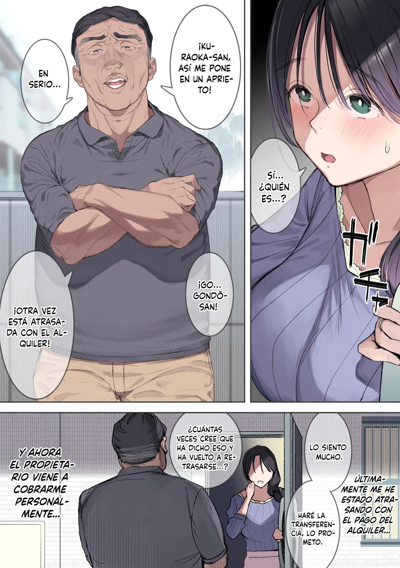 Kongetsu no Yachin ga Haraemasen.  Danna ni Naisho de Ooya-san no Aijin ni Narimashita. page 5 full