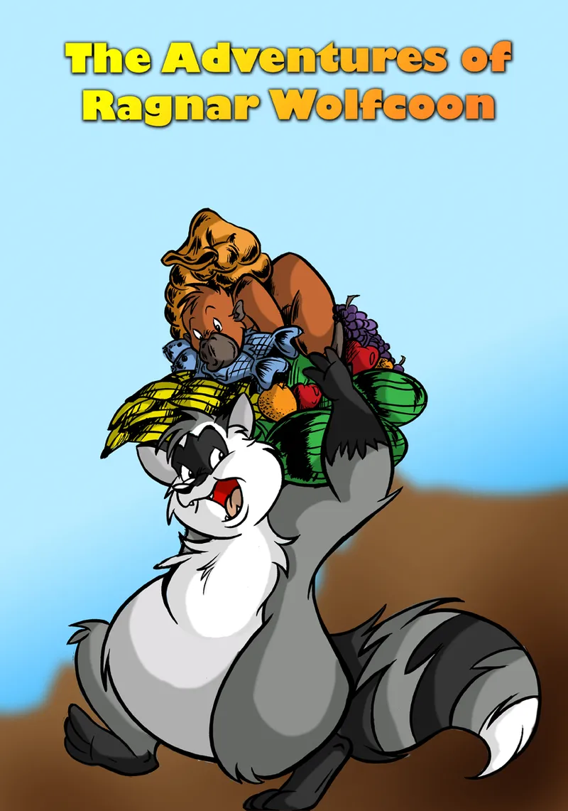 The Adventures of Ragnar Wolfcoon: Taste the Rainbow page 1 full