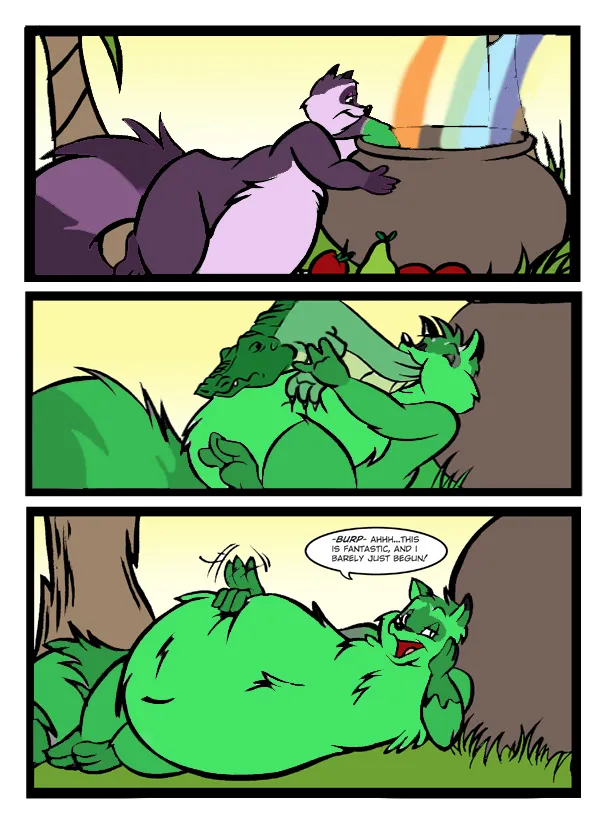 The Adventures of Ragnar Wolfcoon: Taste the Rainbow page 10 full