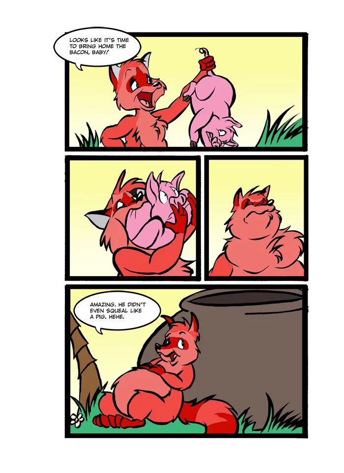 The Adventures of Ragnar Wolfcoon: Taste the Rainbow page 5 full