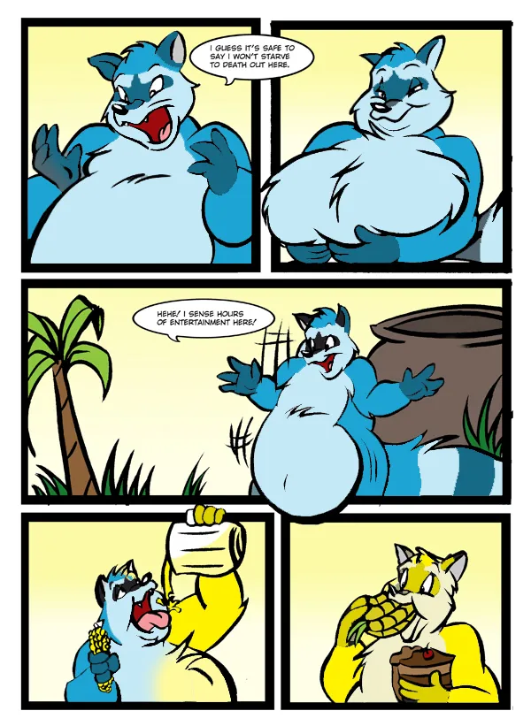 The Adventures of Ragnar Wolfcoon: Taste the Rainbow page 7 full