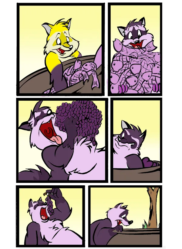 The Adventures of Ragnar Wolfcoon: Taste the Rainbow page 9 full