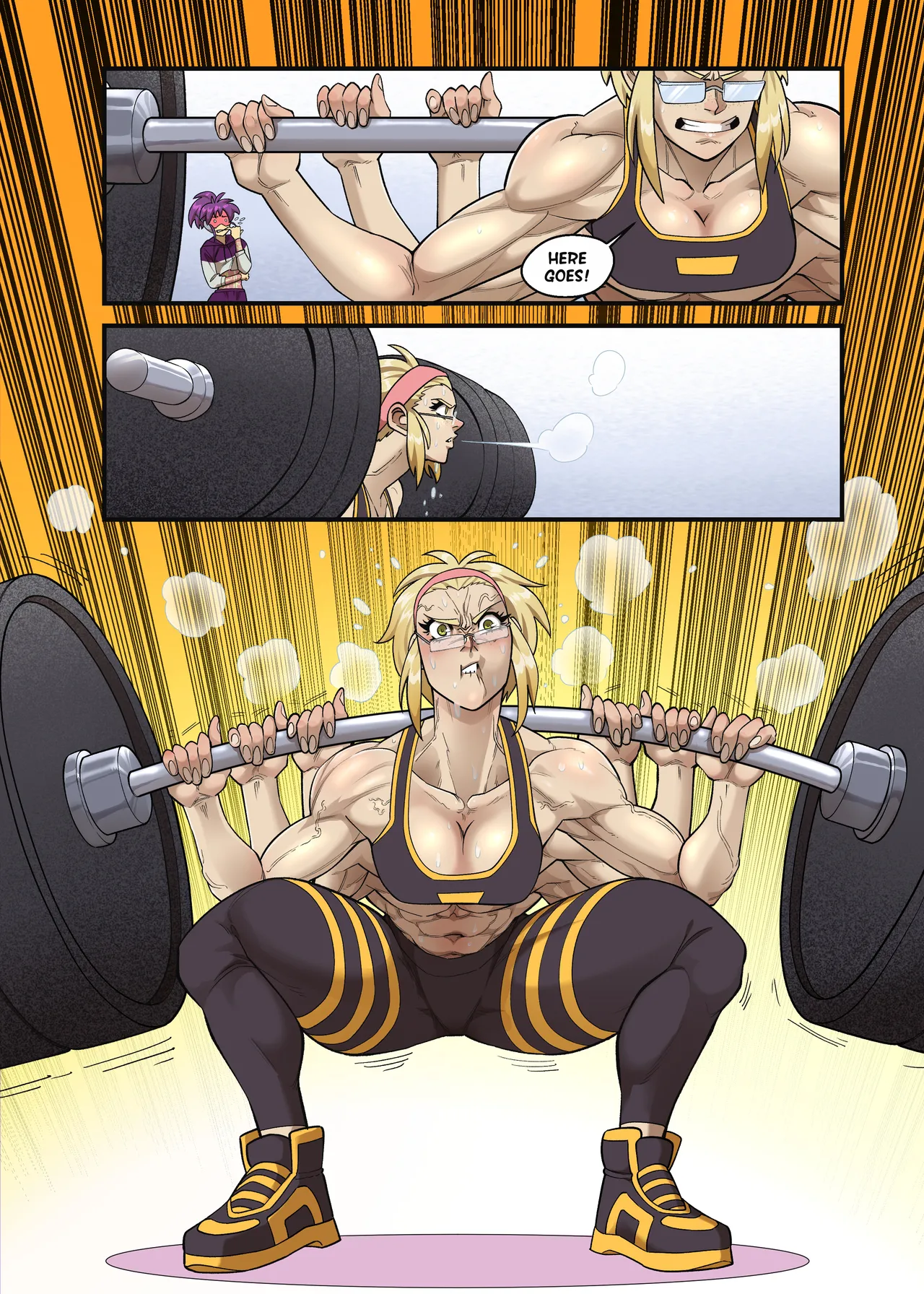 Spinny and Mecha Maid Hit the Gym page 4 full