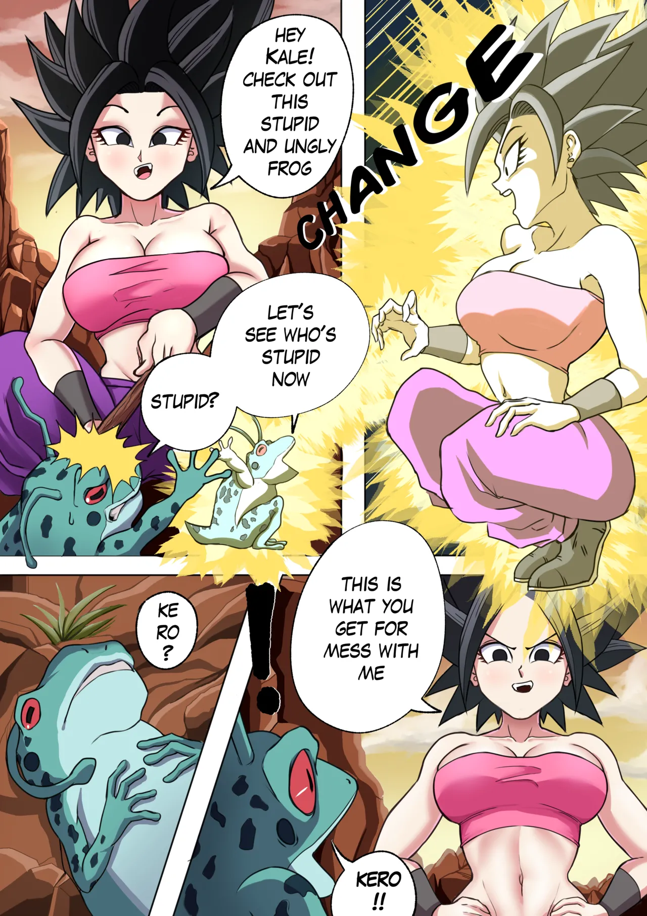 DBZ Mind Transformation page 8 full