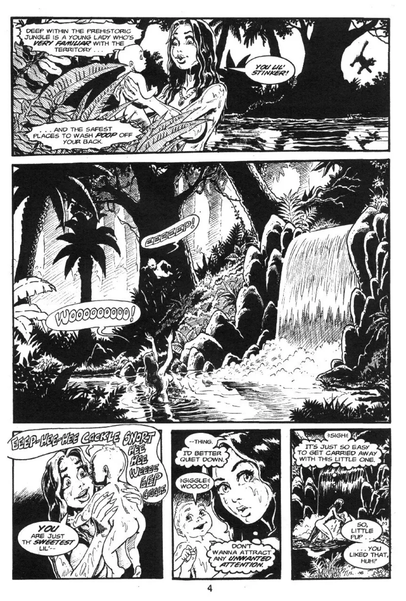 Cavewoman - Rain 02 page 8 full