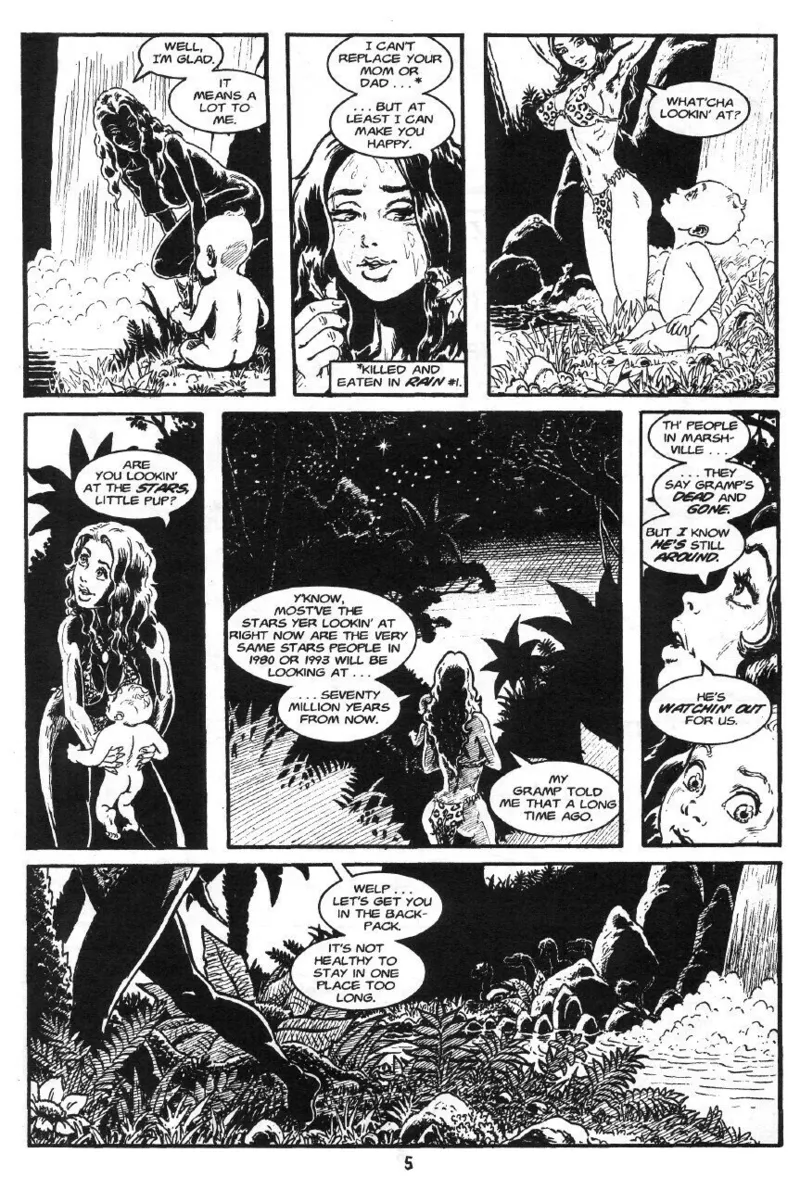 Cavewoman - Rain 02 page 9 full