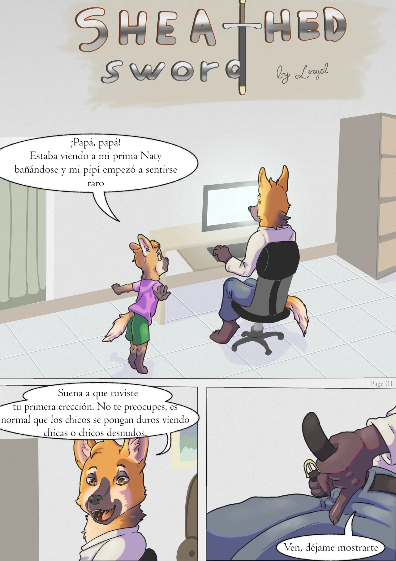 Sheathed Sword 1 page 1 full