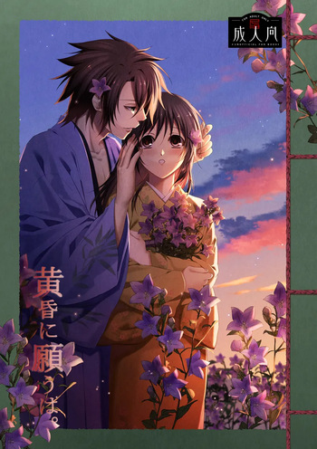 1/ 13 ~ Yuki sakura dai san jū-shō ~ oki Senbon `tasogare ni negau wa.' Sanpuru cover
