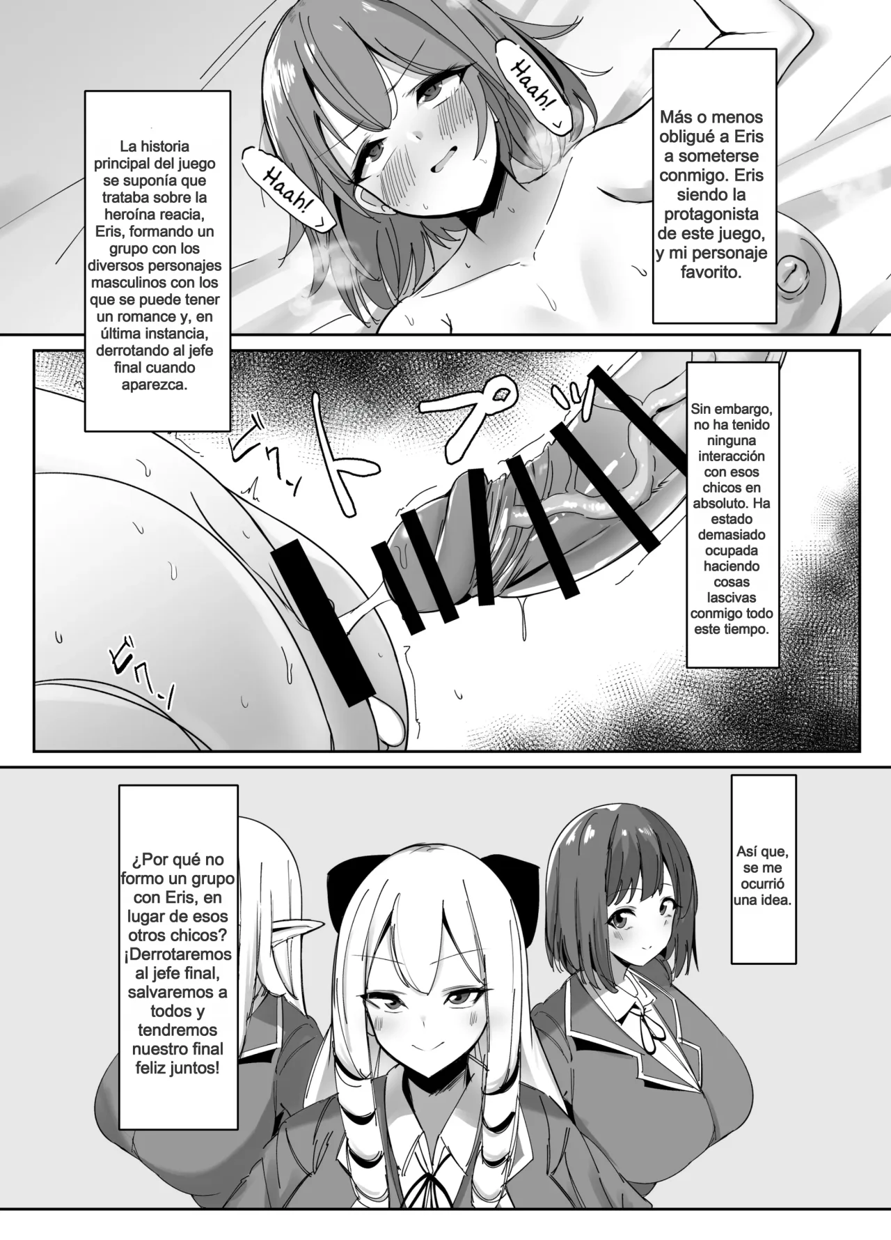 Otome Game no Akuyaku Reijou ni Tensei Shitara Ura Settei de Futanari deshita ~Ch. 2~｜Reencarné en un Juego Otome como una Futanari en una Ruta Secreta ~Cap. 2~ page 4 full