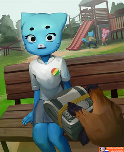 [Matchattea] Night Shifts (The Amazing World of Gumball) [RUSSIAN] [Jesus42]