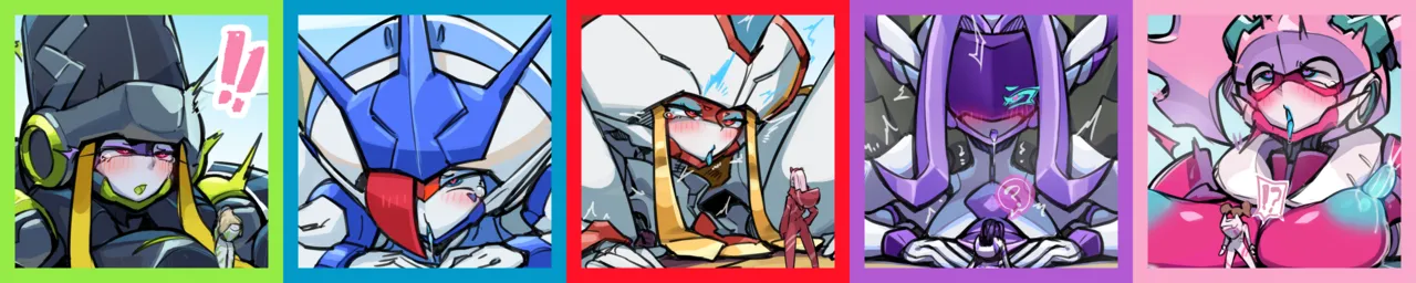 Squad 13's FranXX Stuck in Tentacle Pit page 1 full