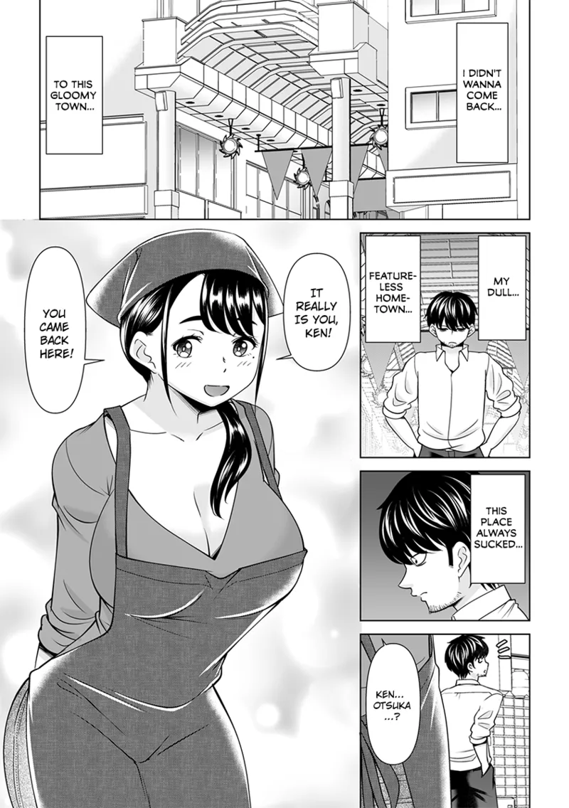'Nande, Anna Kuzu to Kekkon Shitanda yo...!' Mukashi Sukidatta Anoko o Netotte Naka●shi Shichatta Hanashi 1 | Blowing My Load in My Married High School Crush: Why'd She Get With That Asshole?! 1 page 3 full