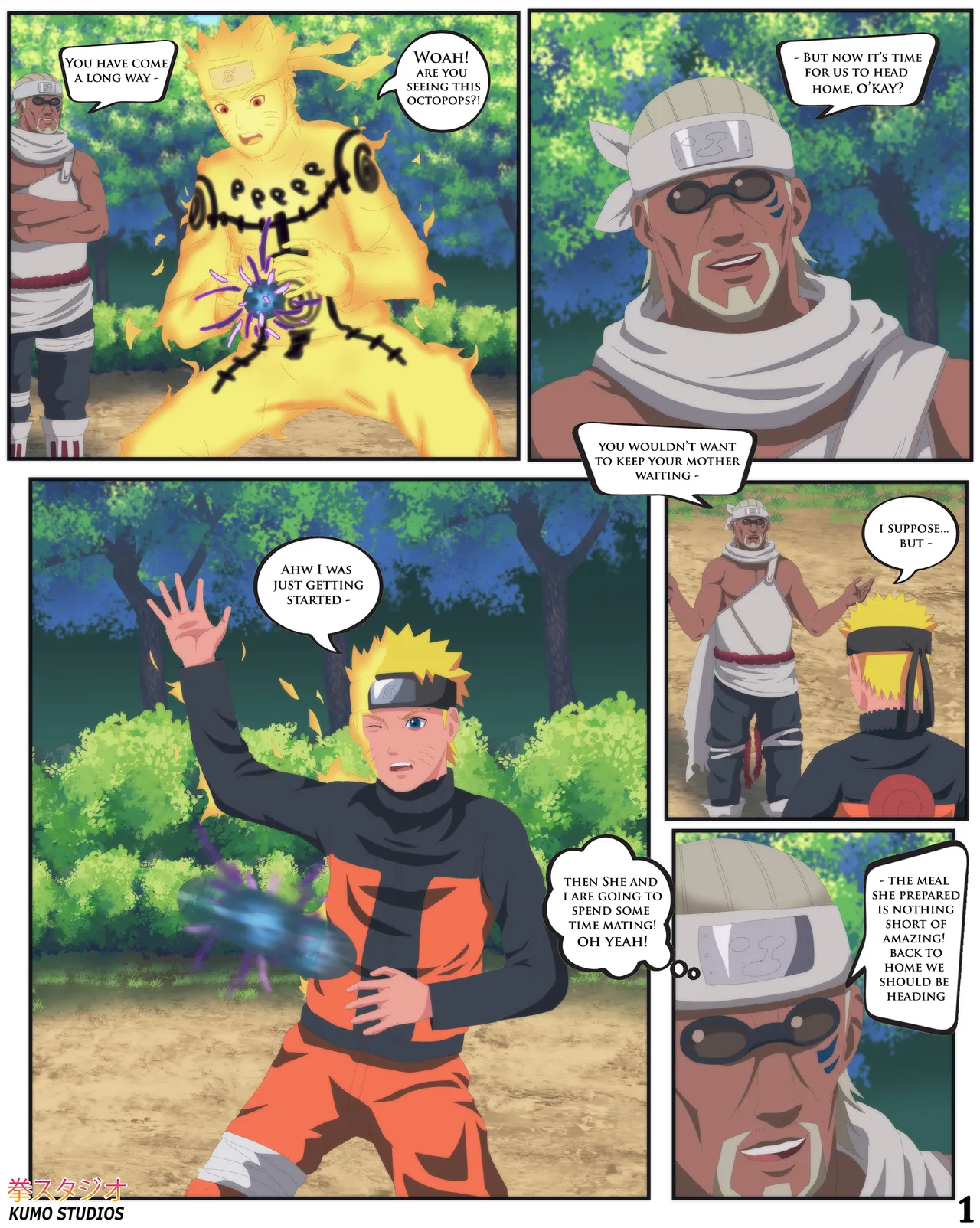 NARUTO'S MOM by Kumostudios page 2 full