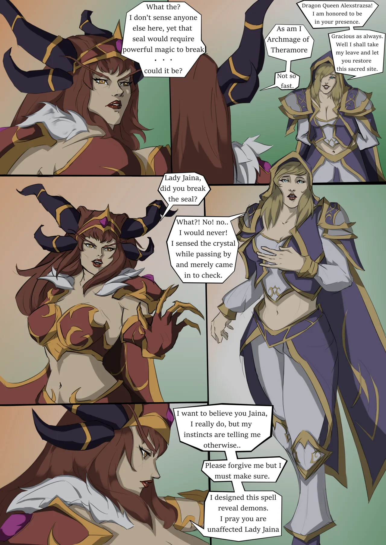 Dreadlord jaina - corruption and carnage page 2 full