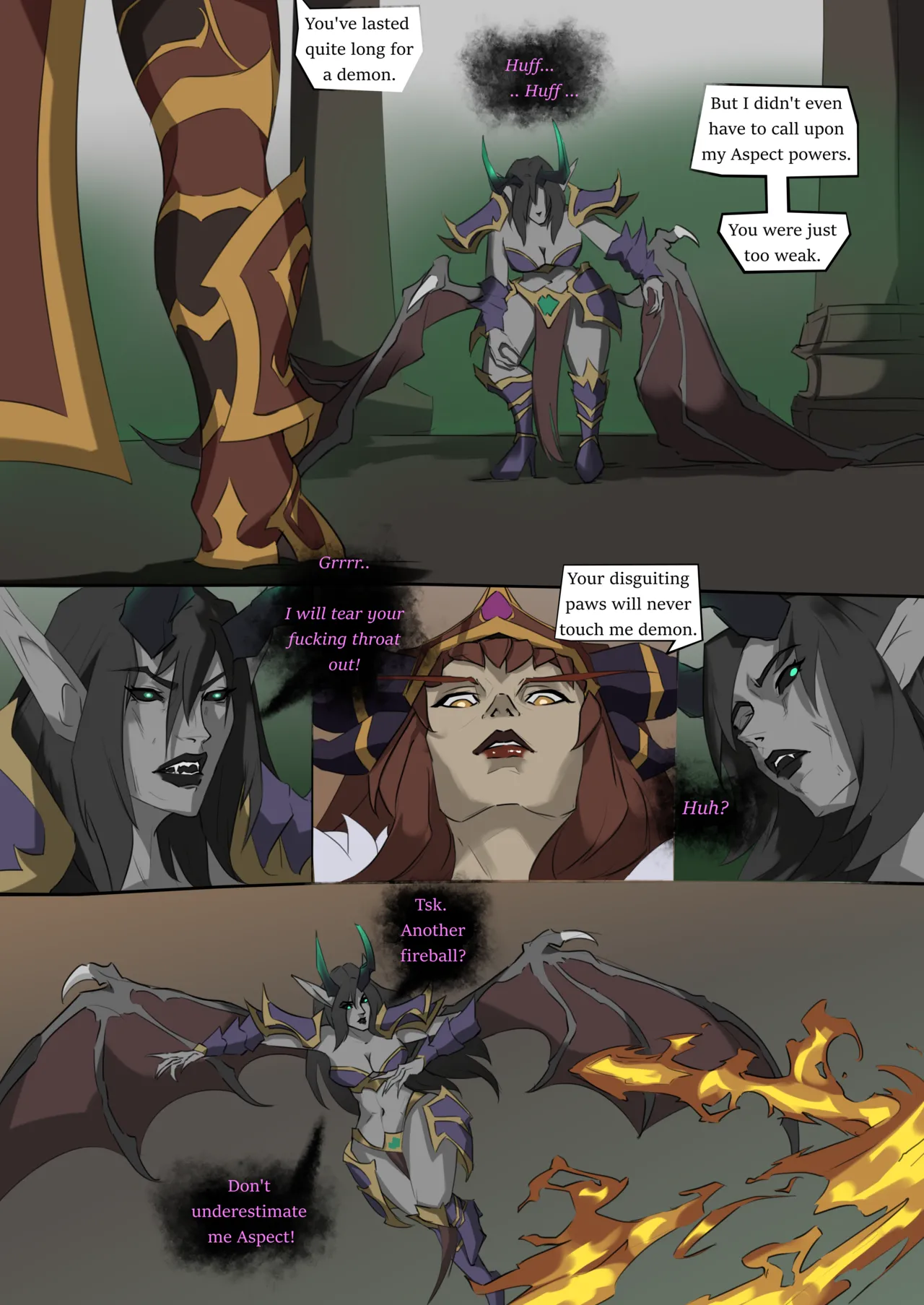 Dreadlord jaina - corruption and carnage page 5 full