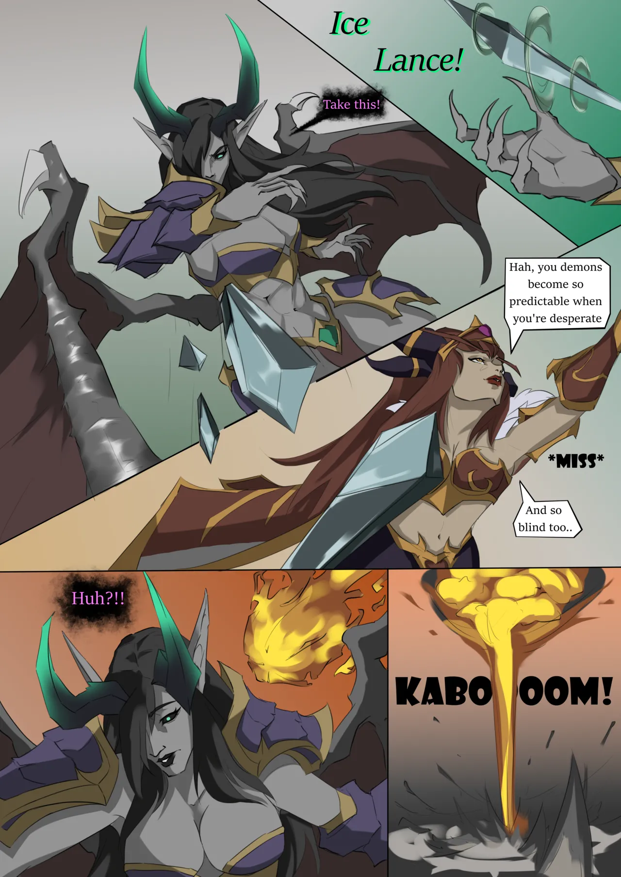 Dreadlord jaina - corruption and carnage page 6 full