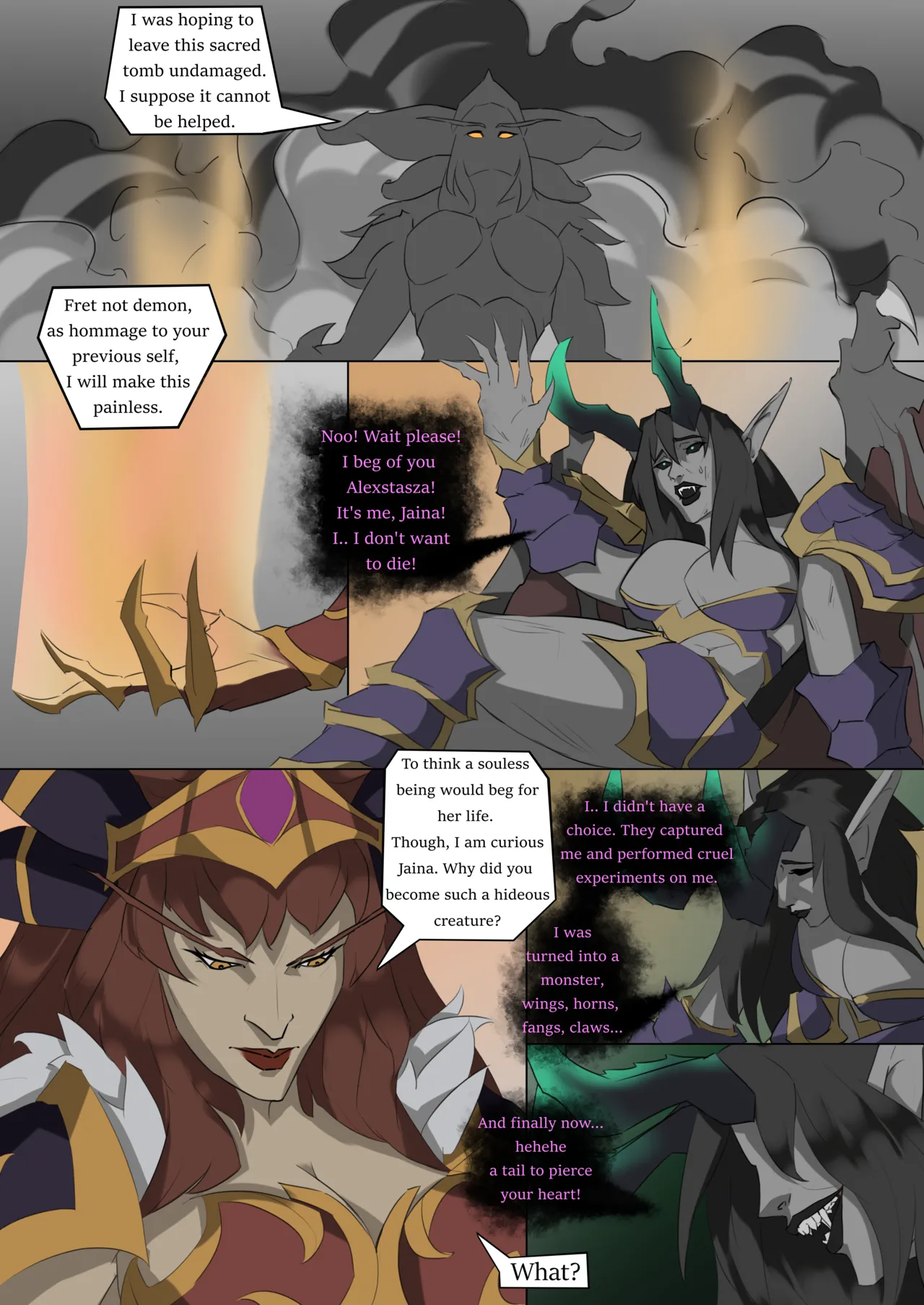 Dreadlord jaina - corruption and carnage page 7 full