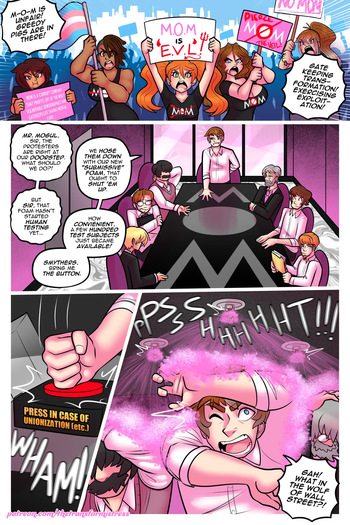 March Against M.O.M.! cover