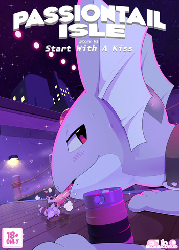 Passiontail Isle: Start with a Kiss cover