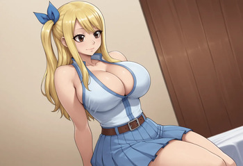 LUCY HEARTFILIA - FAIRY TAIL - 99+ IMAGES kranken ai generated cover