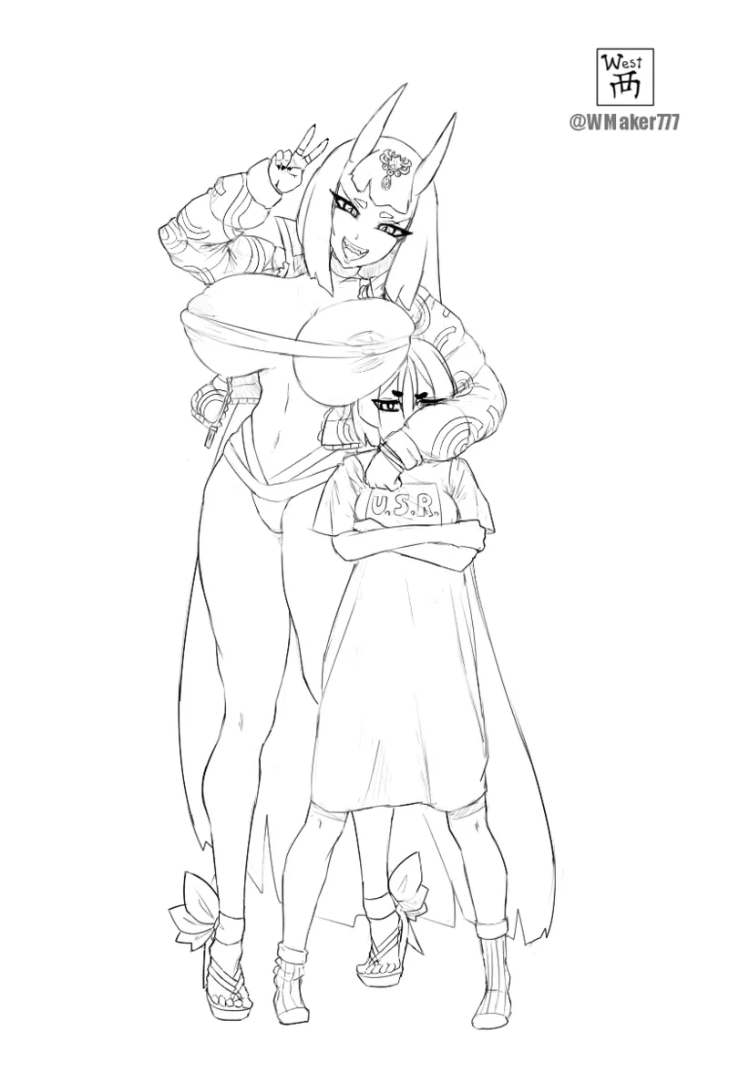 Raikou and shuten size theft page 9 full