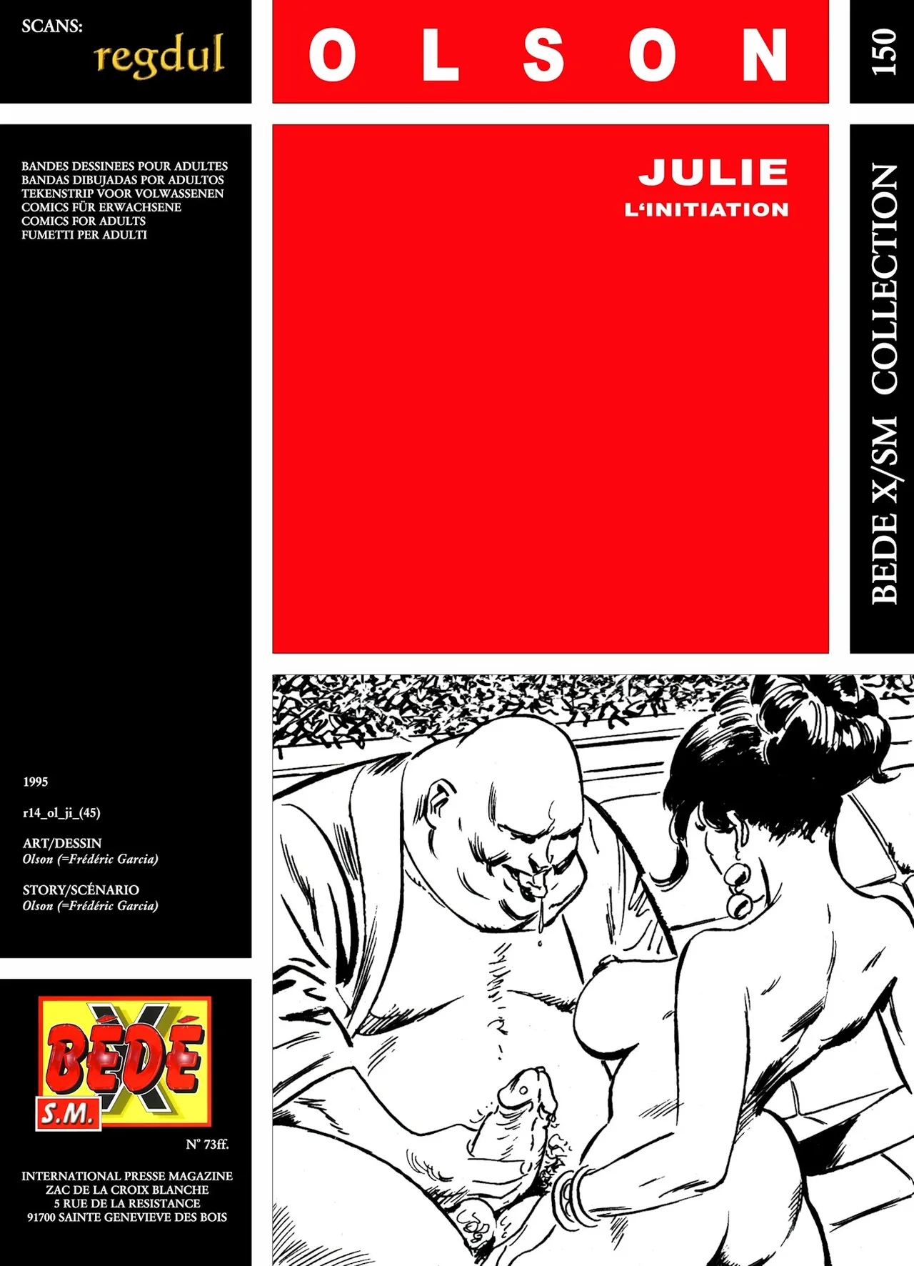 Olson  - Julie : L'initiation page 1 full