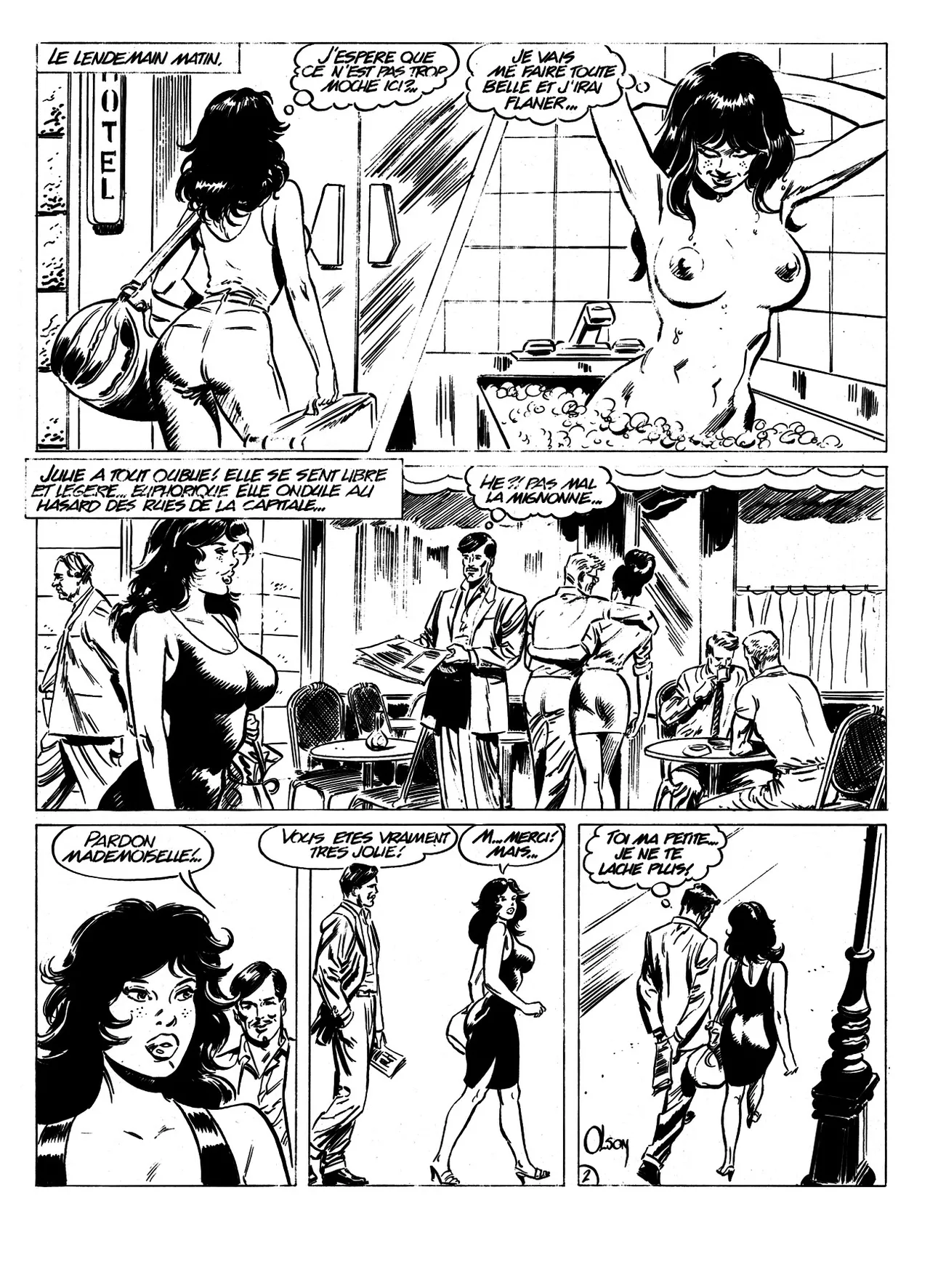 Olson  - Julie : L'initiation page 3 full