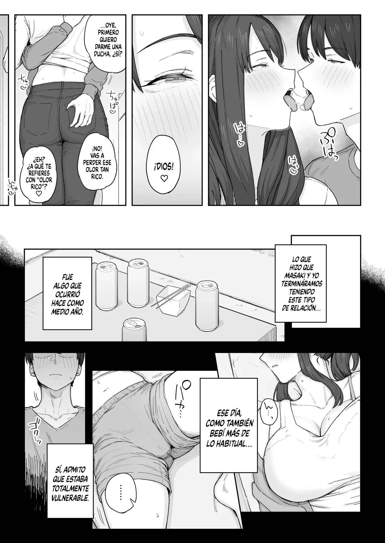 Yuuhan no Ato wa Oba-chan to...｜Con mi Tía, Después de la Cena... page 8 full