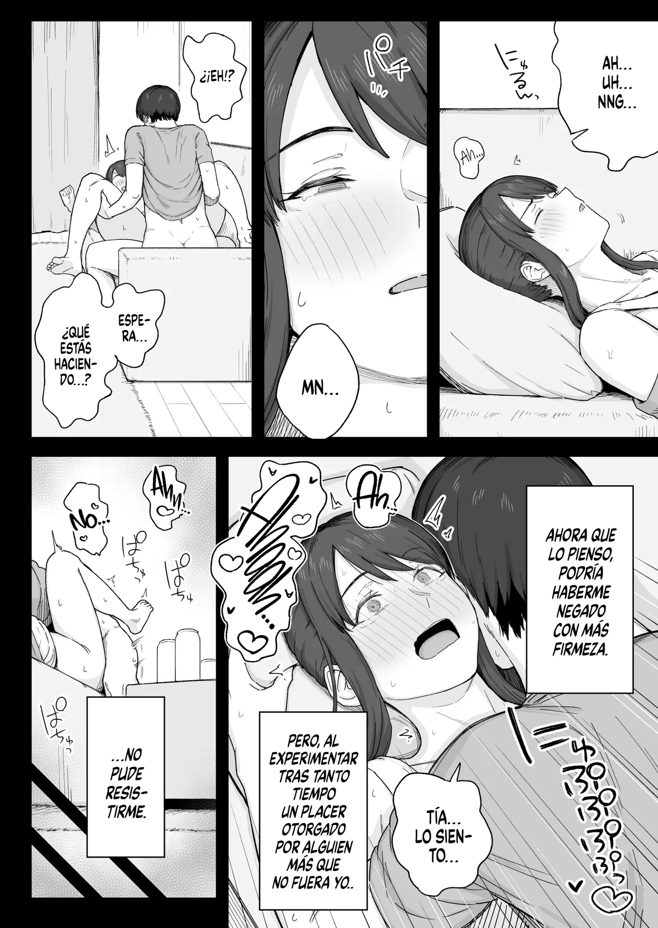 Yuuhan no Ato wa Oba-chan to...｜Con mi Tía, Después de la Cena... page 9 full
