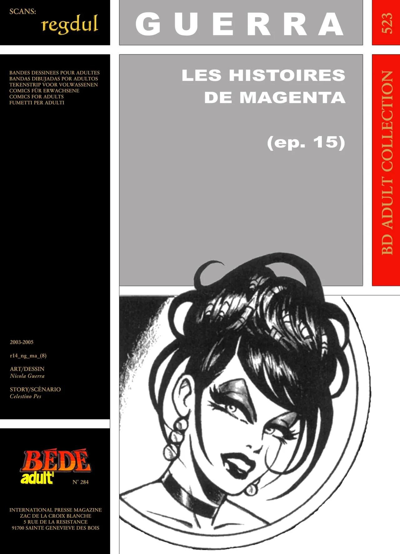 Nik Guerra &amp; Celestino Pes - Les Histoires de Magenta #15 : Pirates ! page 1 full