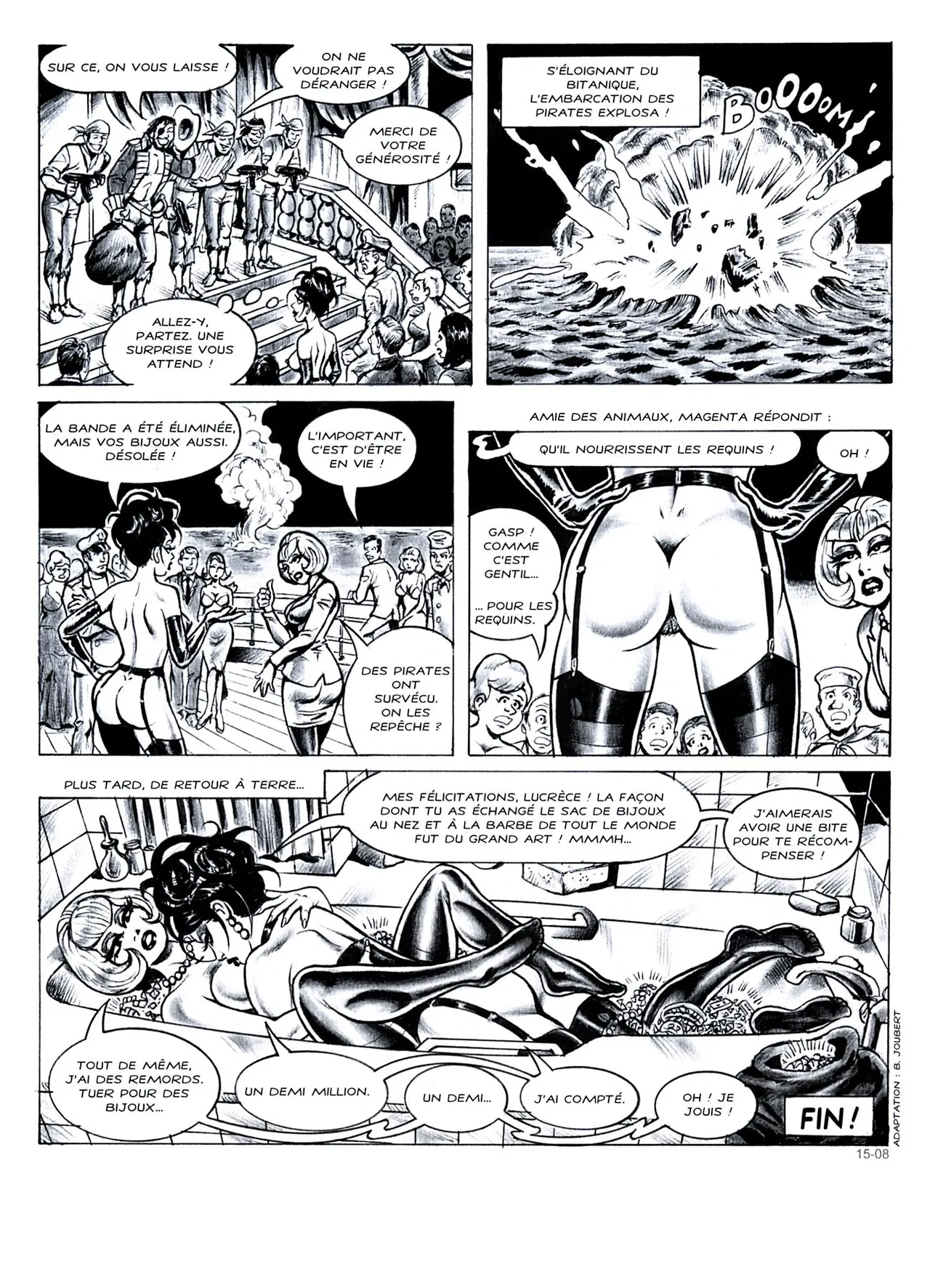 Nik Guerra &amp; Celestino Pes - Les Histoires de Magenta #15 : Pirates ! page 9 full