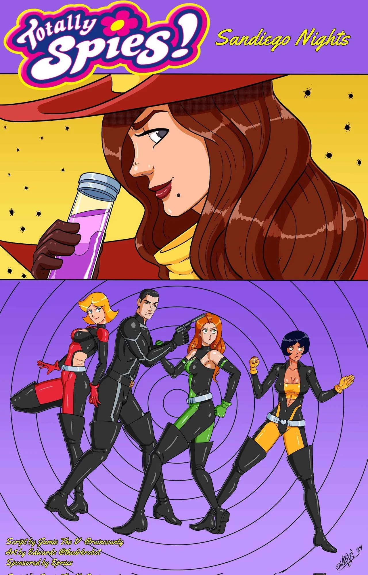 Totally Spies: Sandiego Nights page 1 full