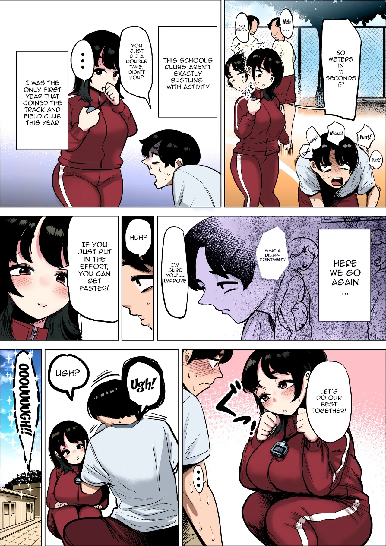 Hayaku Hashiru Tame nara Nandemo Shite Kureru Rikujoubu no Manager | The Track And Field Club Manager Lets Me Do Whatever I Want To Her If It Makes Me Run Faster page 5 full