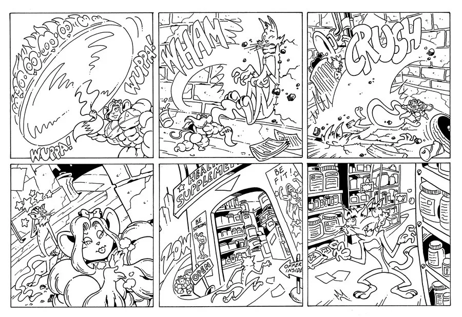 Tom &amp; Jerri: Itty Bitty kitty page 3 full