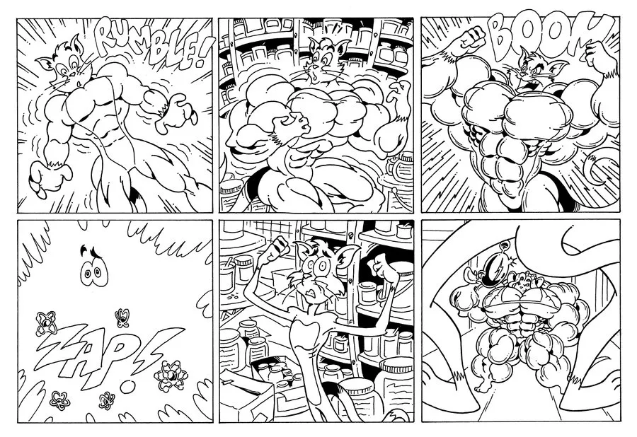 Tom &amp; Jerri: Itty Bitty kitty page 5 full