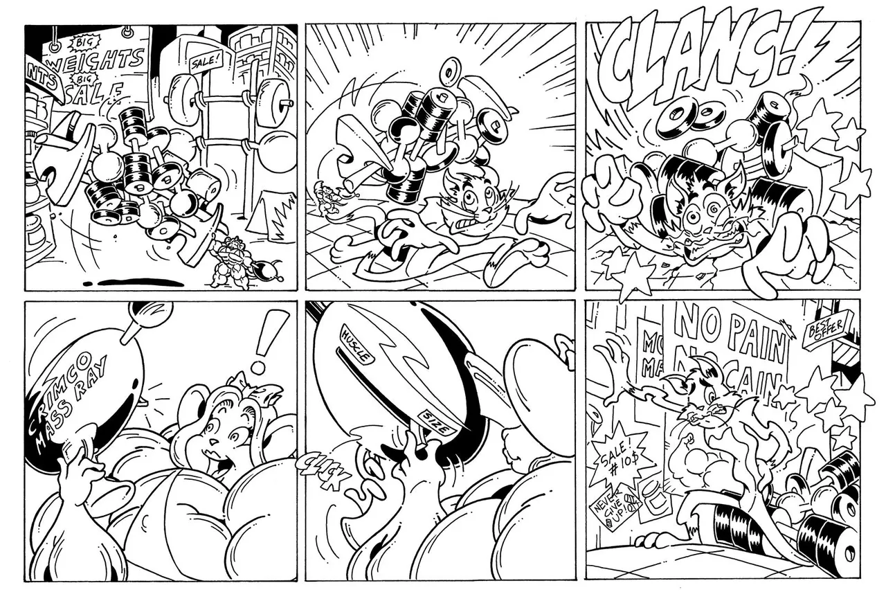 Tom &amp; Jerri: Itty Bitty kitty page 6 full