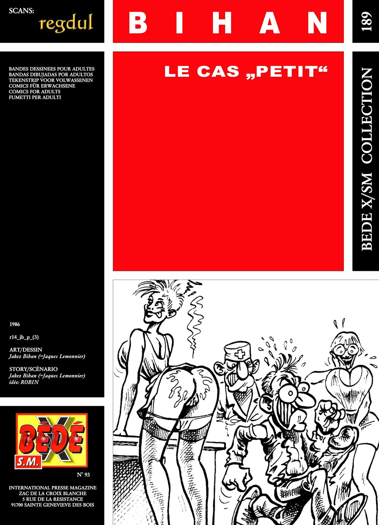 Jakez Bihan  - Le cas 'Petit' page 1 full