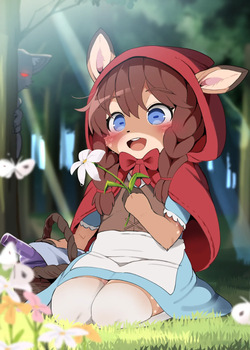 Akashikazukin wa Ookami ni Taberareru