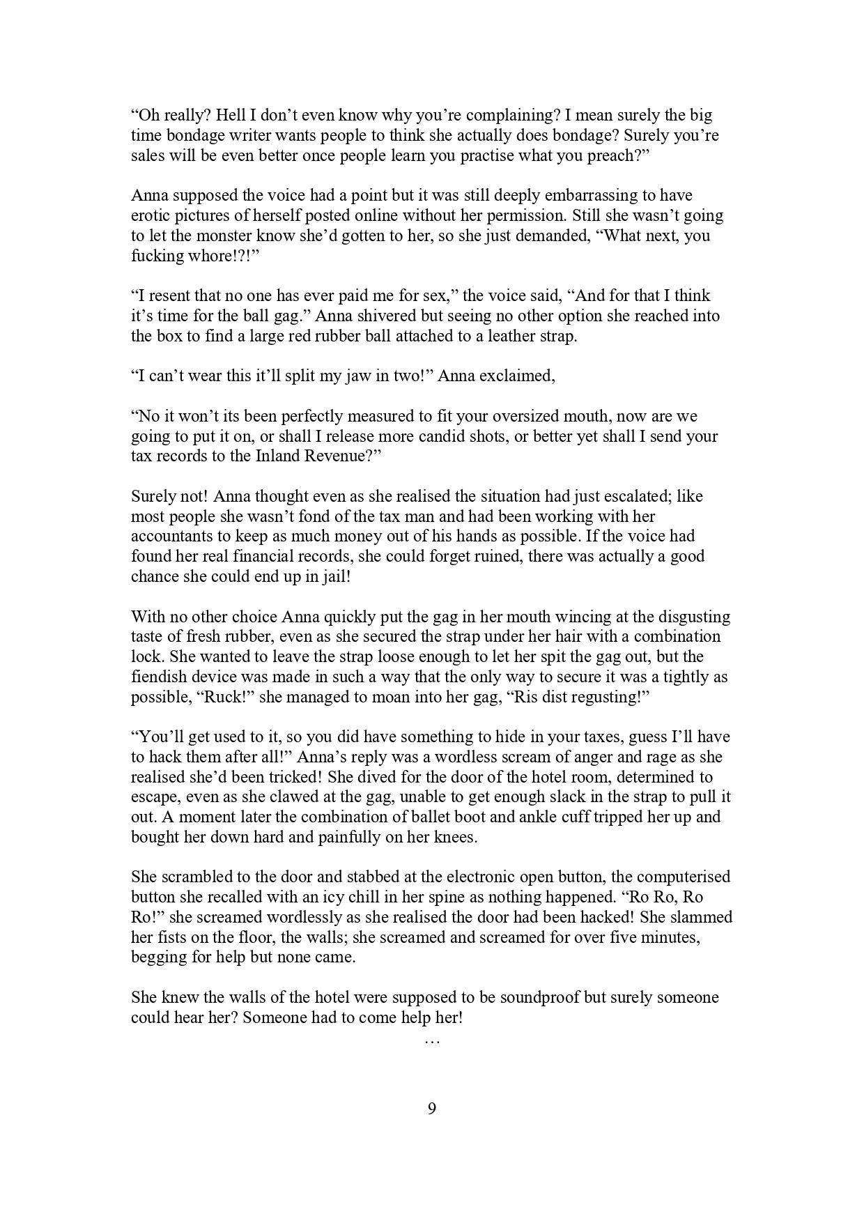 The Rubber Maid page 9 full