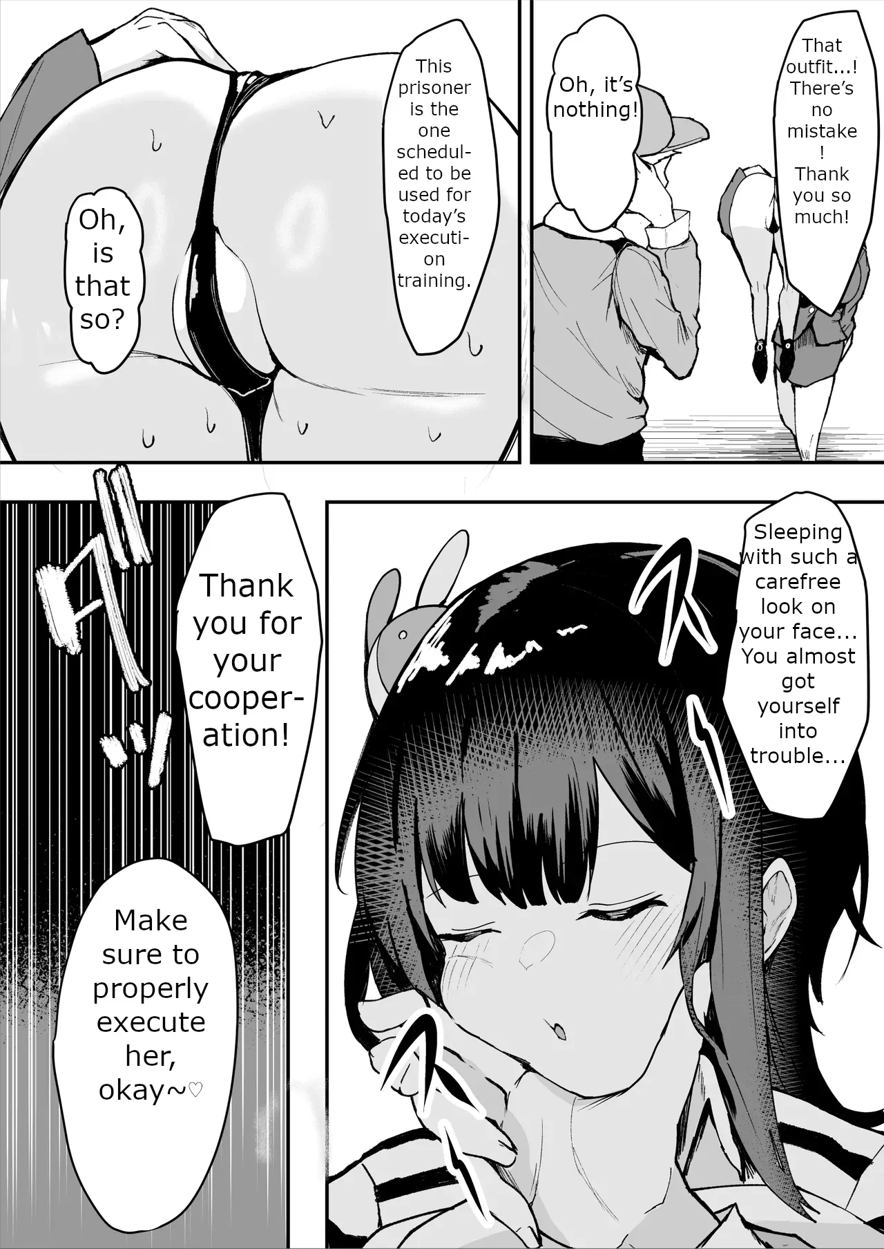 The Story of a Gloomy Execution Officer Who Accidentally Sensation-Blocks Her Own Pussy page 10 full