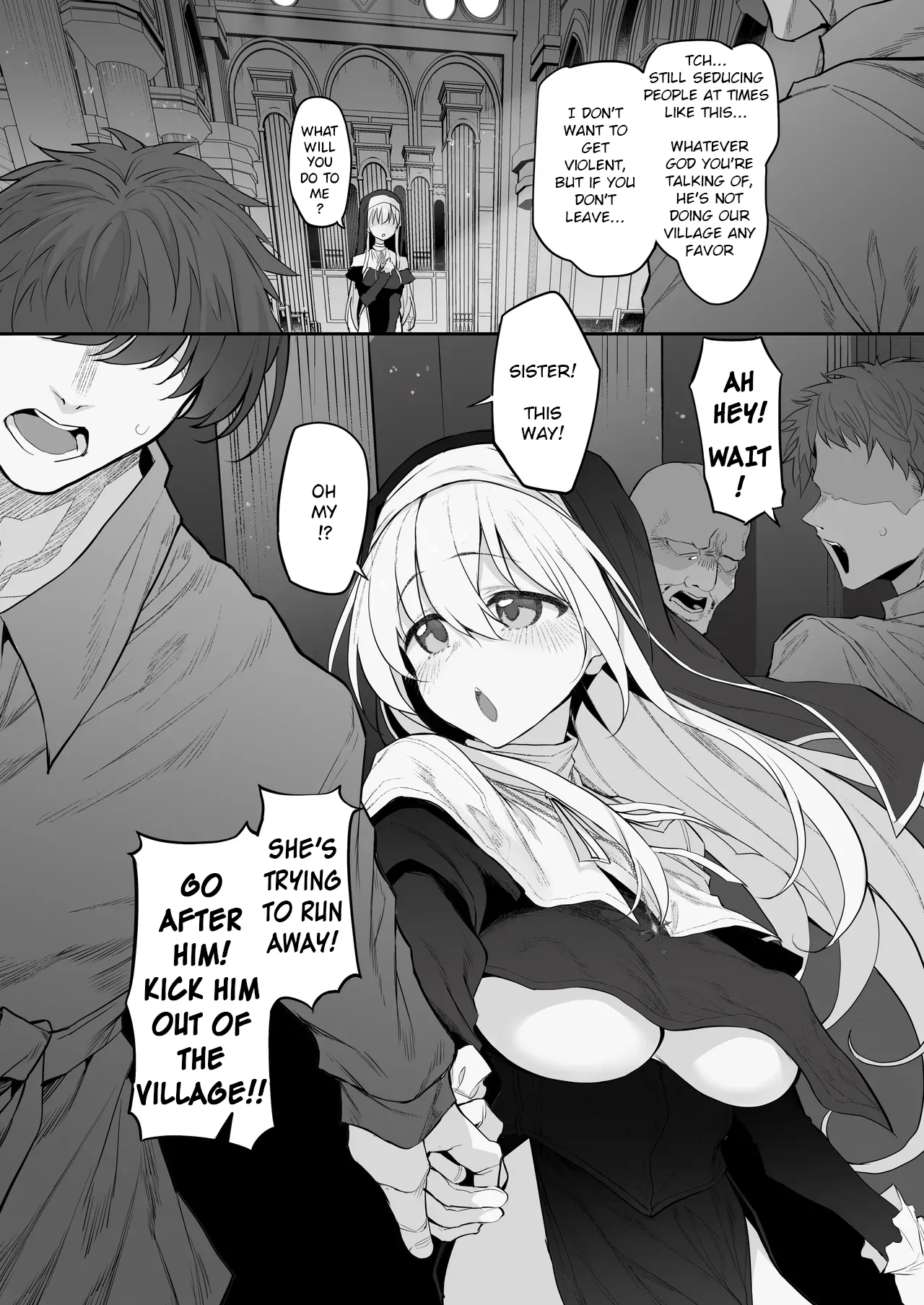 Lust Travelers -Inran Sister Hen- | Lust Travelers -Ep. Lewd Sister- page 9 full