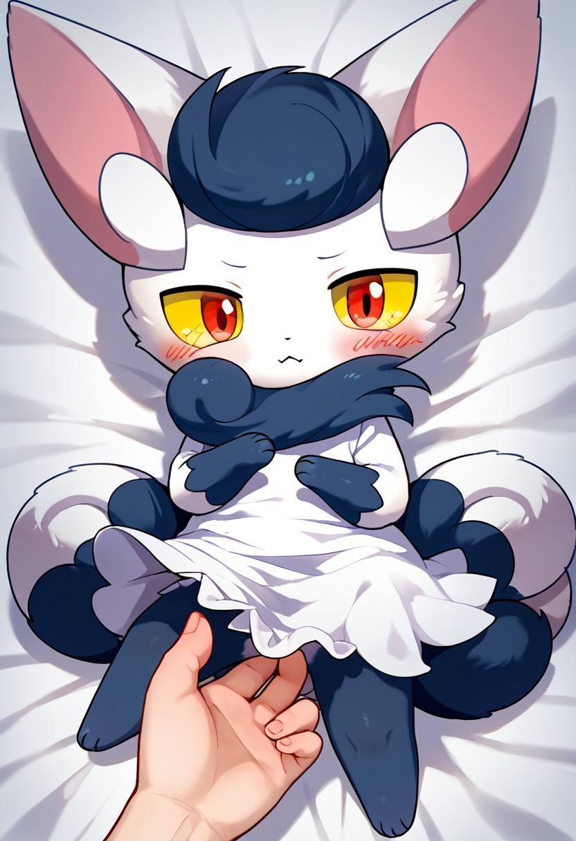 Meowstic with her owner page 10 full