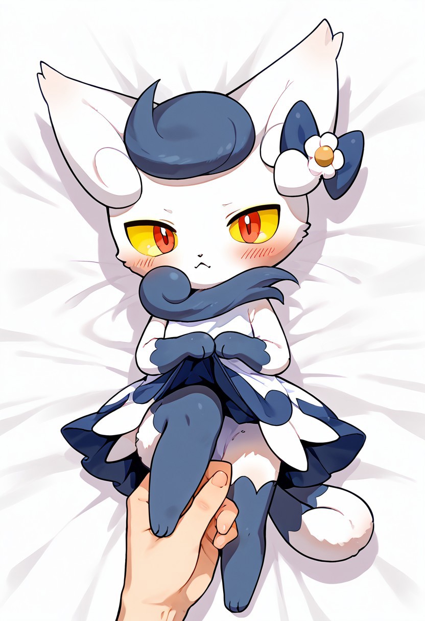 Meowstic with her owner page 9 full