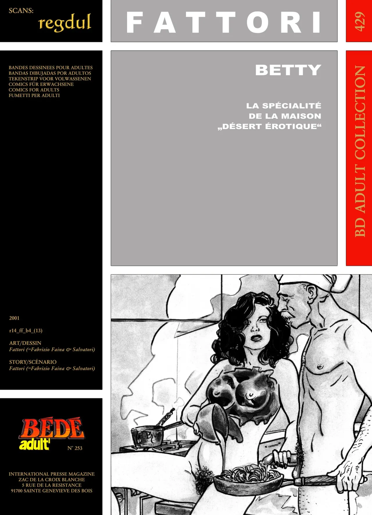 Fattori  - Betty : La spécialité de la maison 'Désert érotique' page 1 full