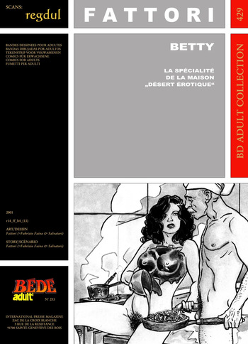 Fattori  - Betty : La spécialité de la maison 'Désert érotique' cover