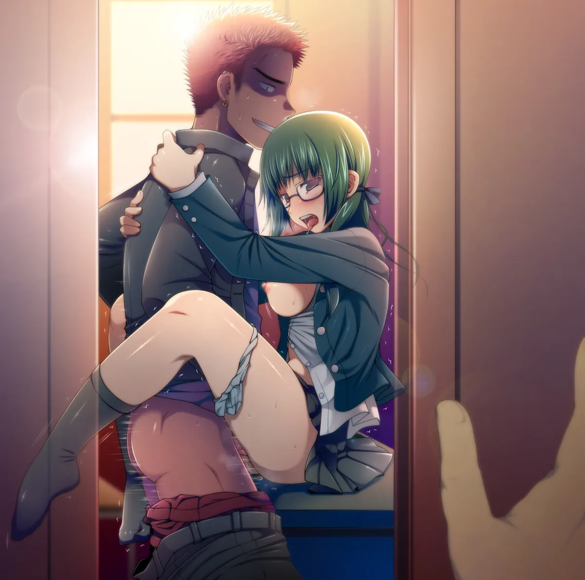Futase Hikaru The class president I liked was being seduced by a delinquent in my class who I hated +  My favorite class president is being embraced by a man who is not me, right in front of me. page 2 full