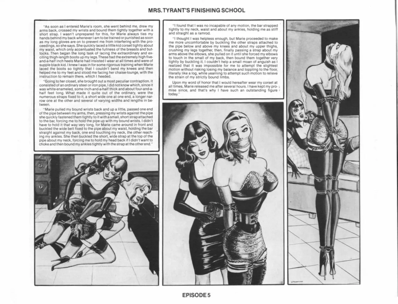 Eric Stanton - Mrs Tyrant's Finishing School page 7 full